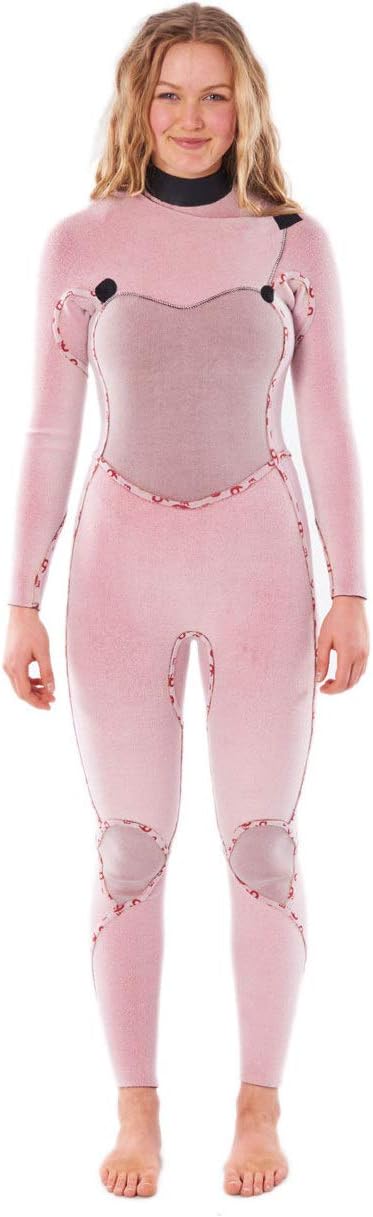 Rip Curl Womens FLASHBOMB 5/3 Chest Zip Full Suit 2023 Black 2 US, 2 US
