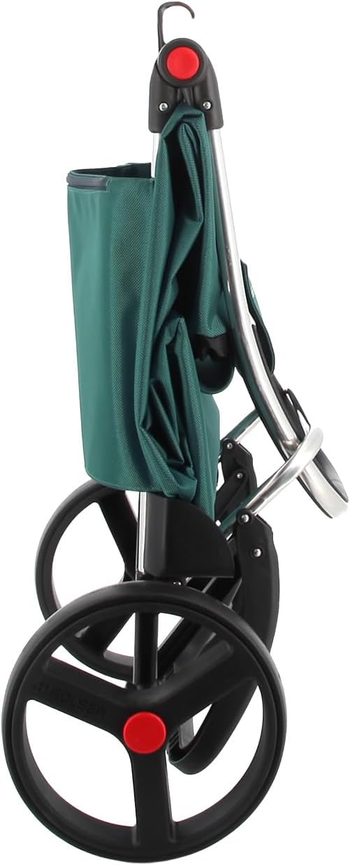 Klappbarer Einkaufstrolley Rolser I-Max MF 2 grosse Räder - Aguamarina, Aguamarina