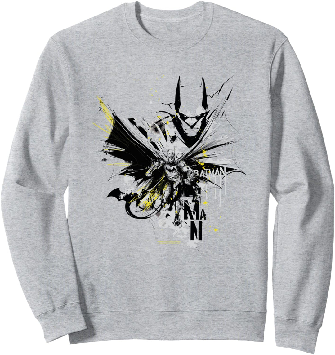 Batman Batface Splash Sweatshirt