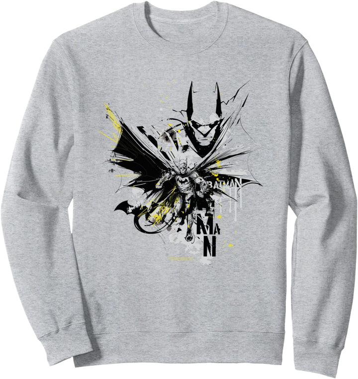 Batman Batface Splash Sweatshirt