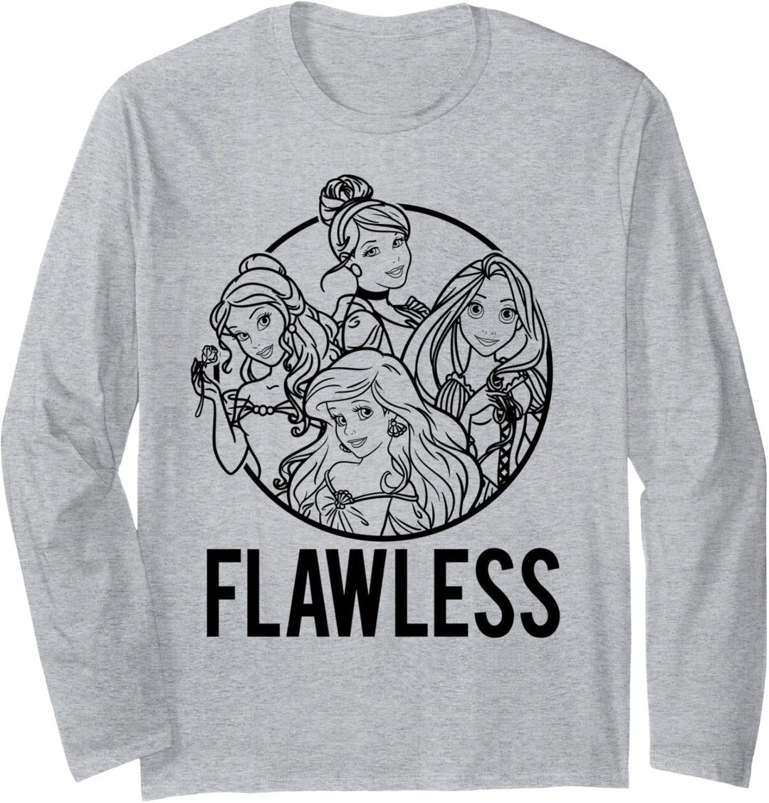 Disney Princess Flawless Group Shot Circle Portrait Langarmshirt