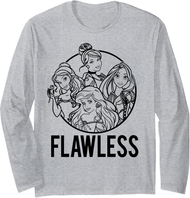 Disney Princess Flawless Group Shot Circle Portrait Langarmshirt
