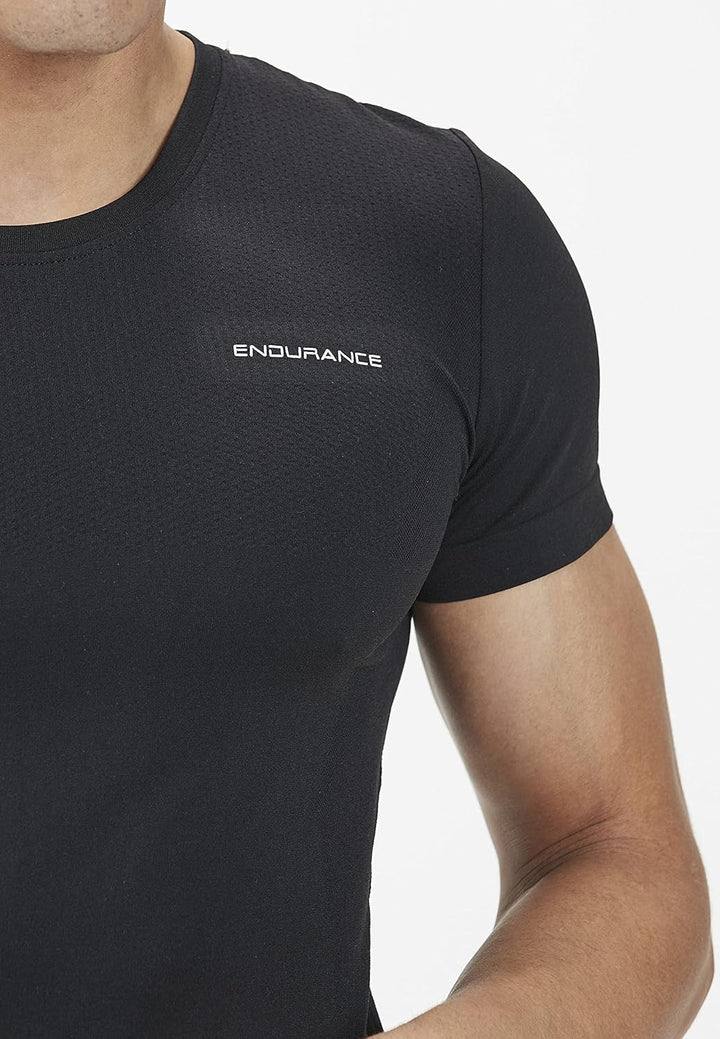endurance Herren Funktionsshirt Jaro M L-XL 1011 Dark Grey Melange, L-XL 1011 Dark Grey Melange