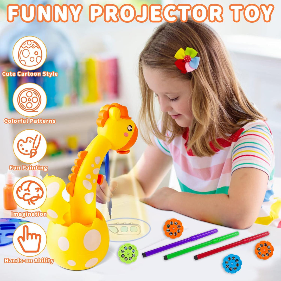 KETIEE Zeichenprojektor für Kinder Maltafel Zaubertafel, Projektor verfolgen und zeichnen Toy Kinder