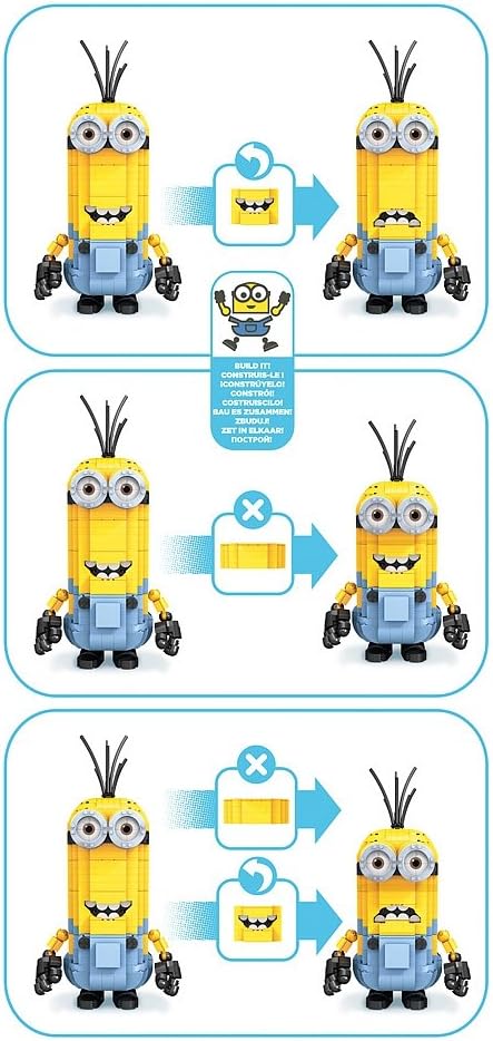 Mattel Mega Bloks CNF59 - Konstruktionsspielzeug, Build a Minion,