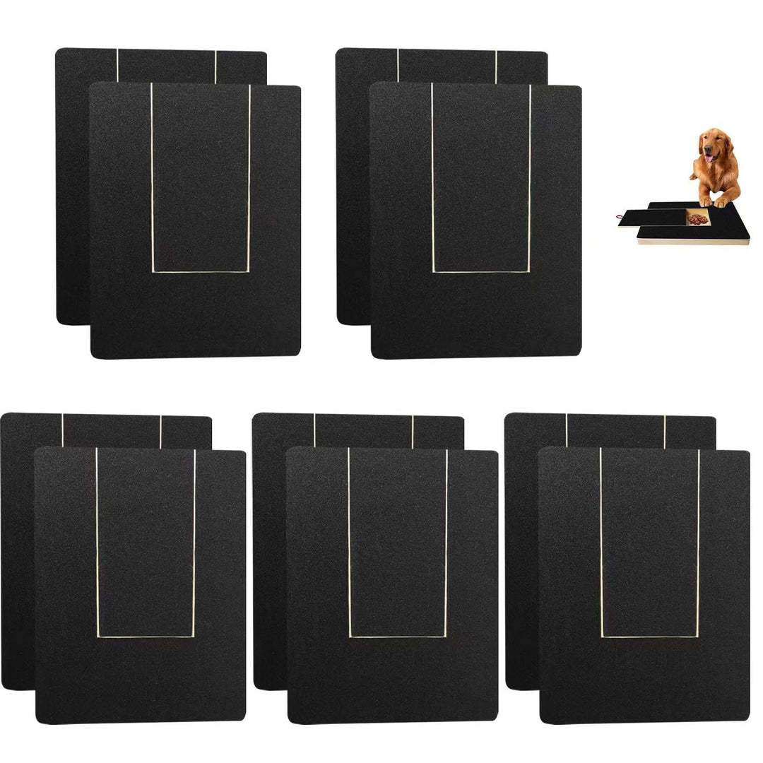 10 Stück Ersatzblättern Schleifpapier für Krallenschleifer für Hunde,Kratzbrett Hund Schleifpapier,S