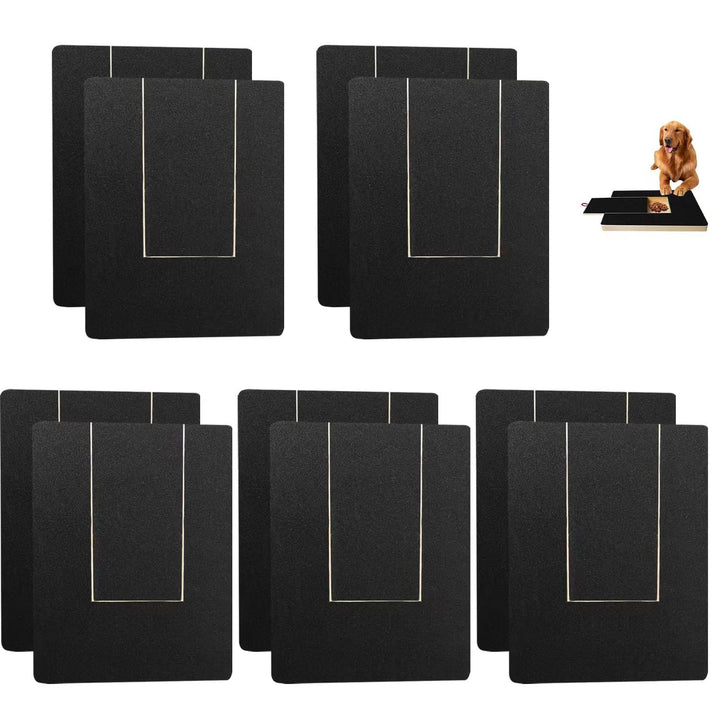 10 Stück Ersatzblättern Schleifpapier für Krallenschleifer für Hunde,Kratzbrett Hund Schleifpapier,S