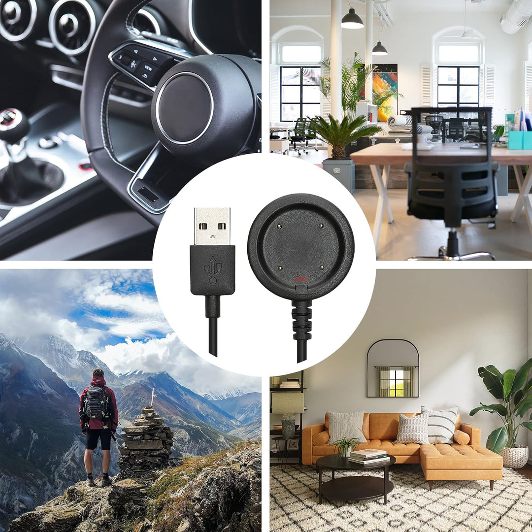 kwmobile USB Kabel Charger kompatibel mit Polar Vantage V / V2 / Vantage M/Ignite/Ignite 2 / Grit X