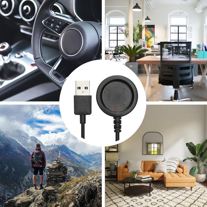 kwmobile USB Kabel Charger kompatibel mit Polar Vantage V / V2 / Vantage M/Ignite/Ignite 2 / Grit X