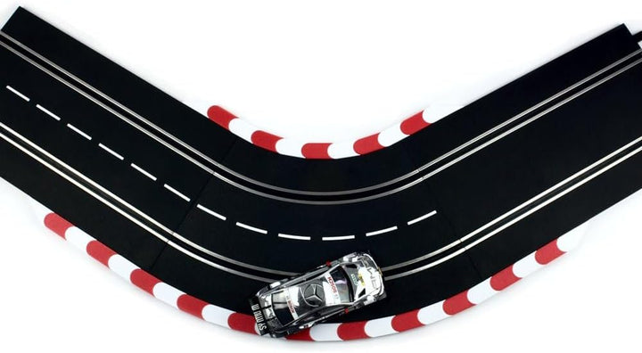 Overdrive-Racing Curbs/Kerbs Kompatibel mit Carrera 124 132 Kurven Geraden Randsteine Randstreifen S