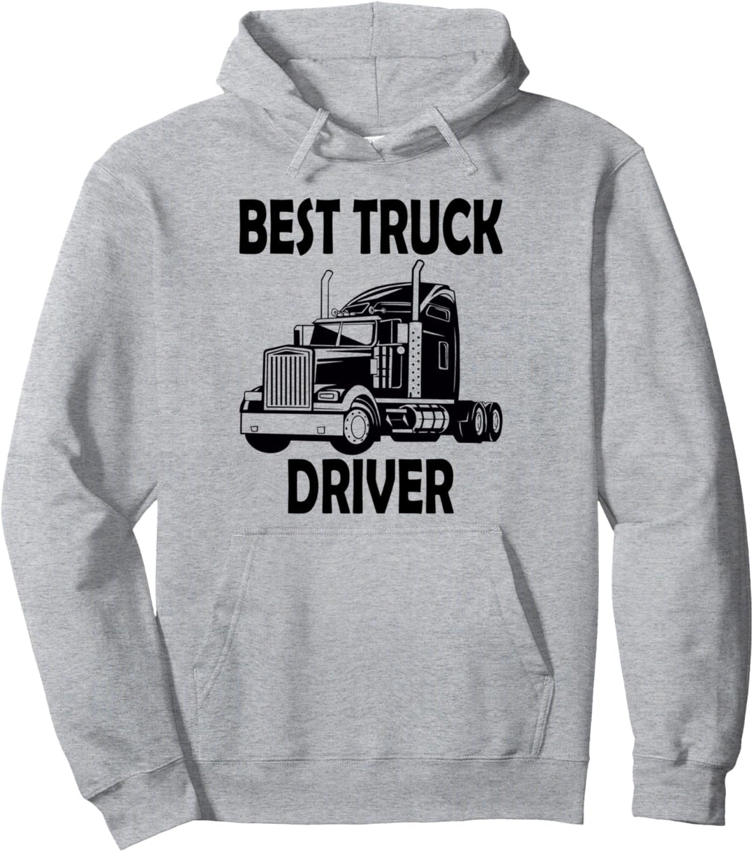 Best Truck Driver Pullover Hoodie