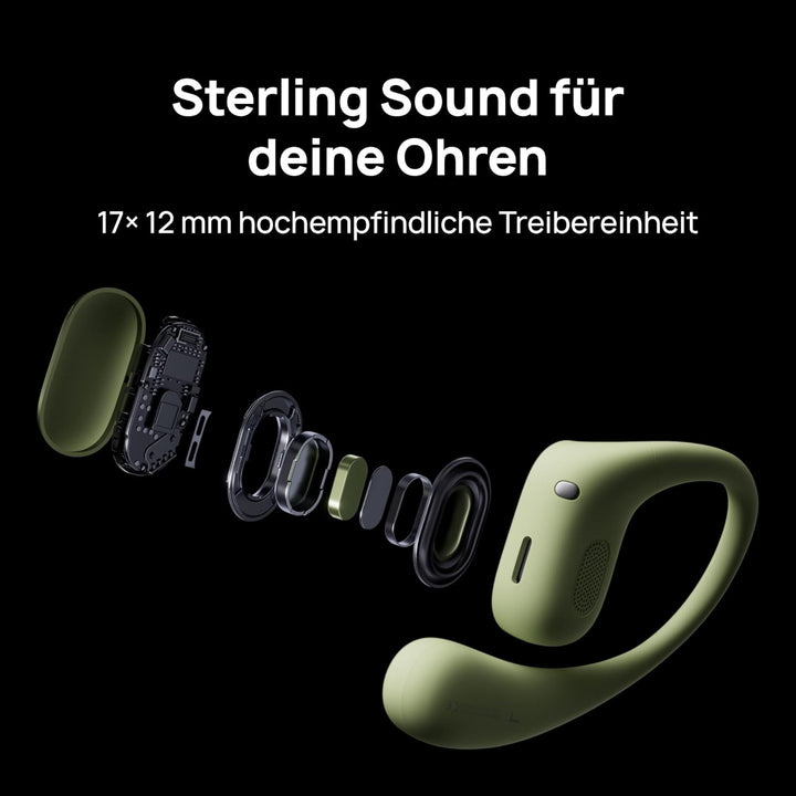 HUAWEI FreeArc Open-Ear-Kopfhörer, Bluetooth-Kopfhörer mit Sterling Sound, optimalen Halt und Komfor