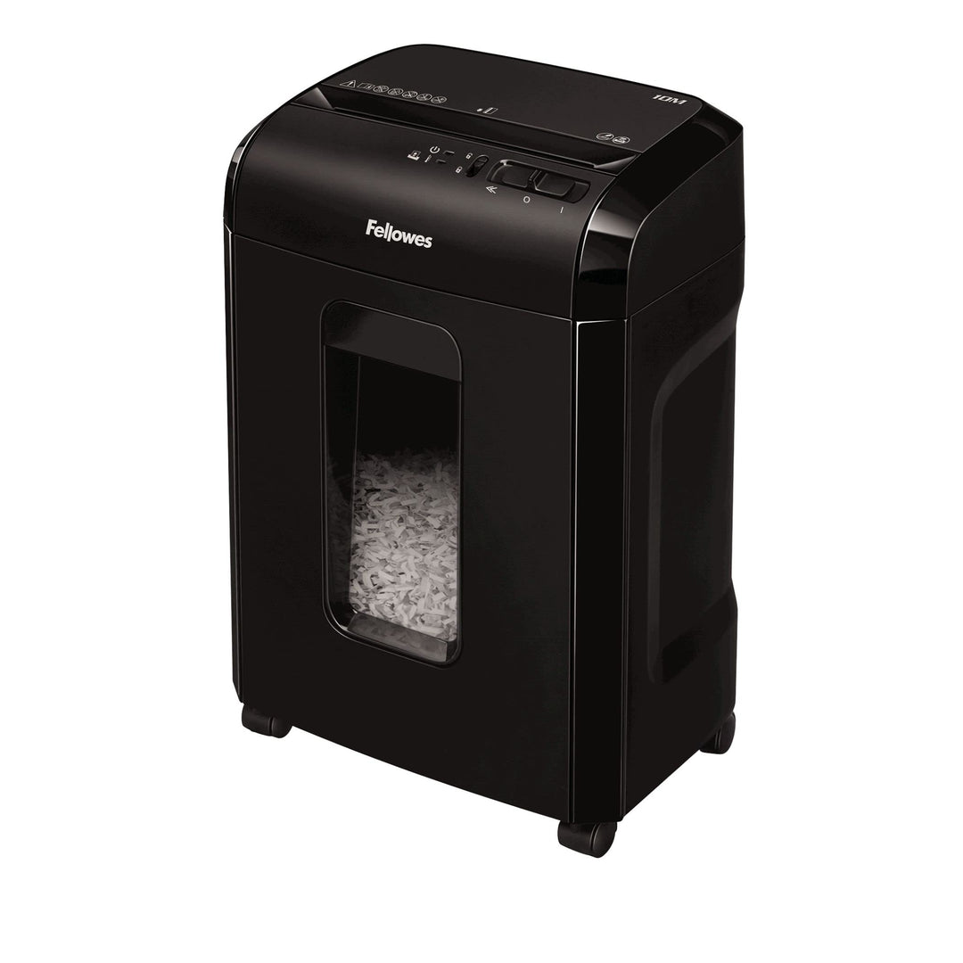 Sicherheitsstufe P5 Aktenvernichter: Fellowes Microcut (2000+ Partikel/A4), 10 Blatt, Powershred 10M