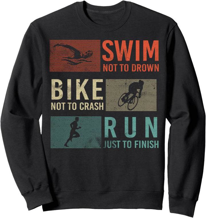 Design für Triathlon und Sportler. Sweatshirt