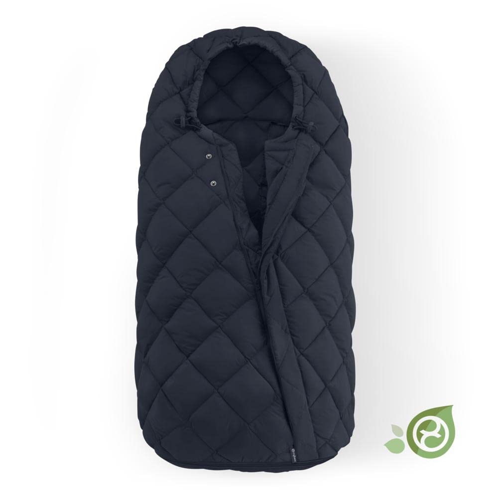 CYBEX Gold Fusssack Snøgga 2, Für Kinderwagen, Für Kinder von 6 Monaten bis 3 Jahren, TOG 4, Ocean B