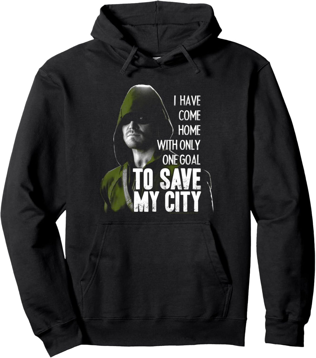Arrow TV Series Save My City Pullover Hoodie