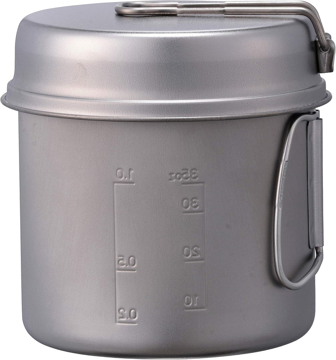 Snow Peak Trek Series Backpacking/Camping Cookware Sets, Trek Pot & Pan Combo Einheitsgrösse, Einhei