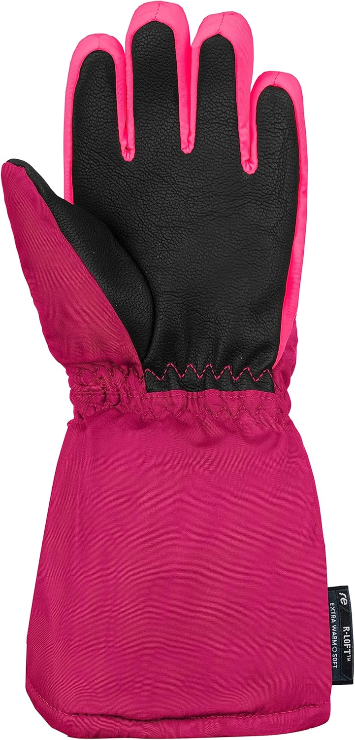 Reusch Unisex – Babys Kleinkinder Handschuhe Tom Warm, Wasserdicht, Extra Atmungsaktiv III lila / pi