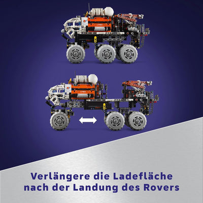 LEGO Technic Mars Exploration Rover, Weltraum-Spielzeug, basiert auf Raumfahrzeugen der NASA, Space