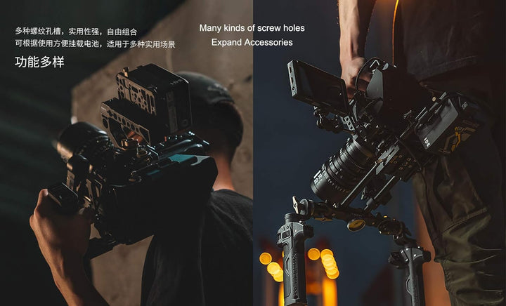 Tilta TA-PBP-K1-V Tiltaing Pocket V-Mount Battery Plate +15mm Rod Adapter (small) (Batterien Nicht e