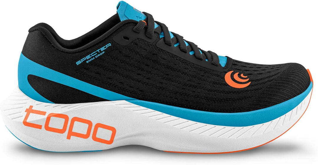 Topo Athletic Herren SpecterSCHUHE 45 EU Blkblue Black Blue, 45 EU Blkblue Black Blue