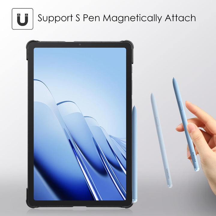 Fintie Hülle für Samsung Galaxy Tab S6 Lite - Ultra Schlank Kunstleder Schutzhülle mit Stifthalter,