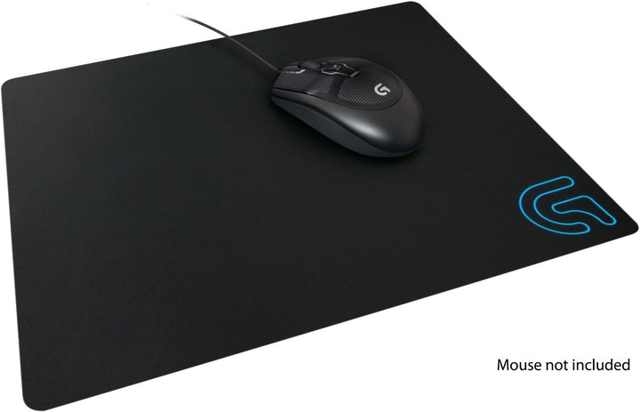 Logitech G240 Gaming-Mauspad aus Stoff, 340x280 mm, 1mm flaches Profil, Geringe Oberflächenreibung,
