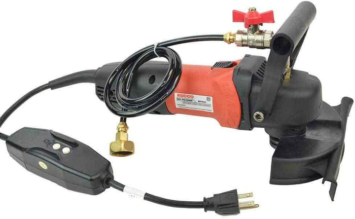 Hardin WVPOLSET 4 Inch Var Speed Polisher and 8 pc 4 Inch Diamond Polishing Pad Set