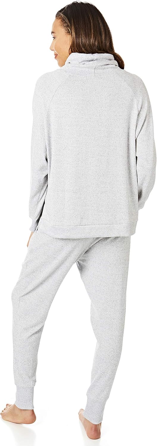 Light & Shade Pretty Woman Superweicher Snit-Zweiteiler-Pyjama für Damen, bequeme, warme, weiche Lou