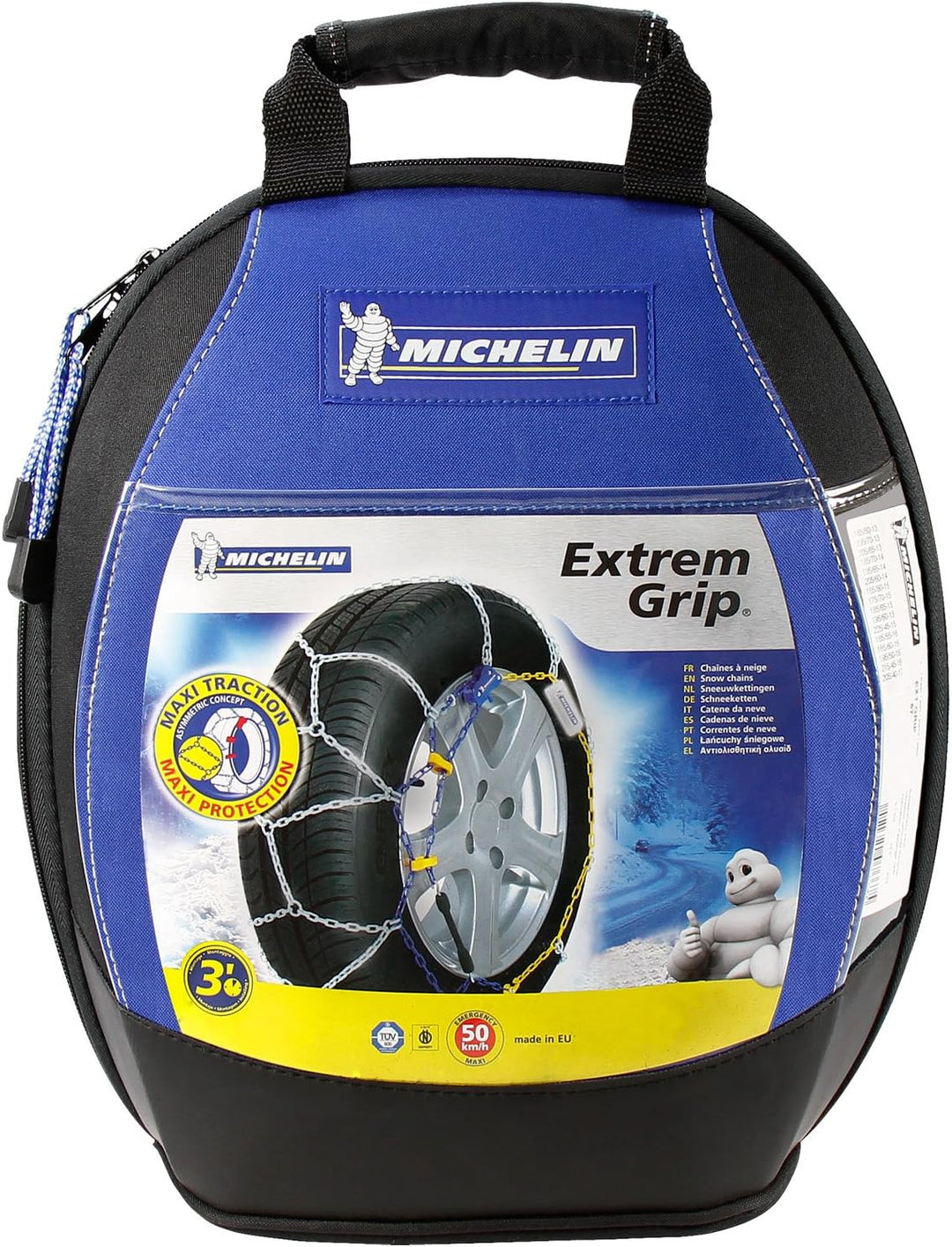 Michelin 89802 Schneekette M1 Extrem Grip 62, ABS und ESP kompatibel, TÜV/GS, Ö-Norm M1 - 62, M1 - 6