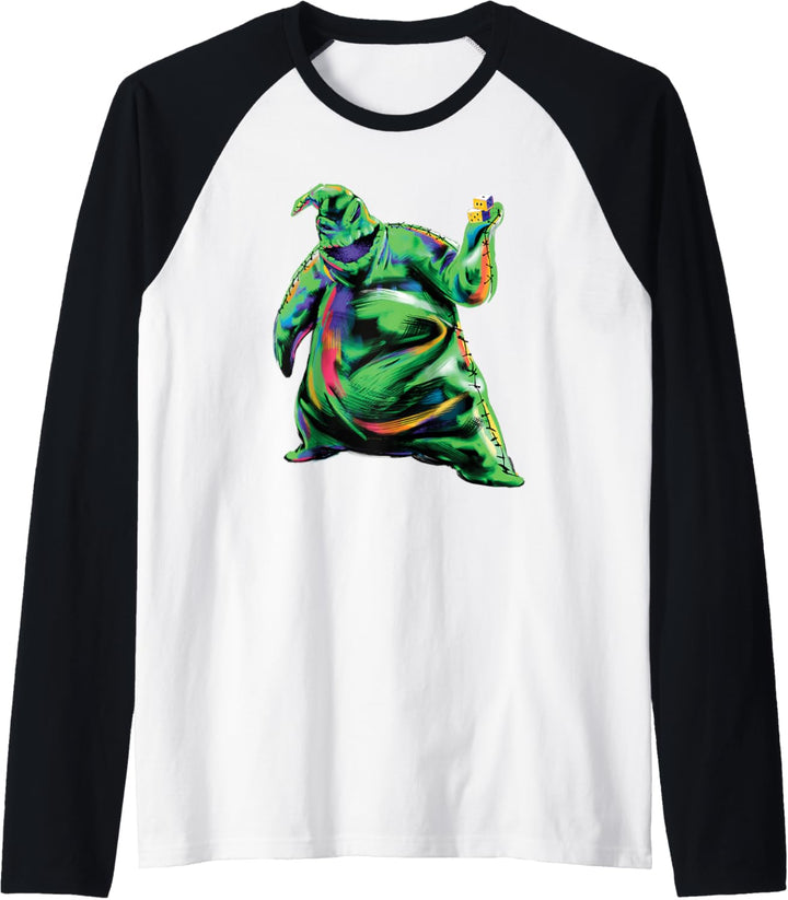 The Nightmare Before Christmas Painted Oogie Boogie Raglan