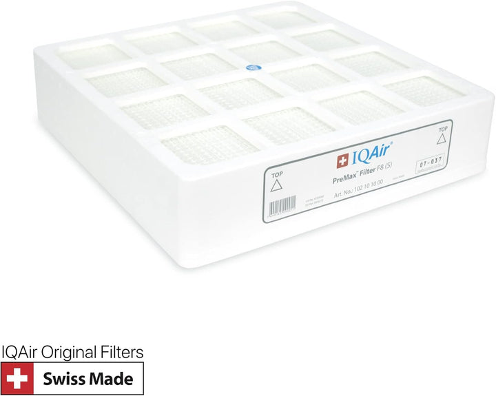 IQAir PreMax Pre-Filter F8 (S) Ersatzfilter für HealthPro 250 & XE – Vorfilter gegen Tierhaare, Poll