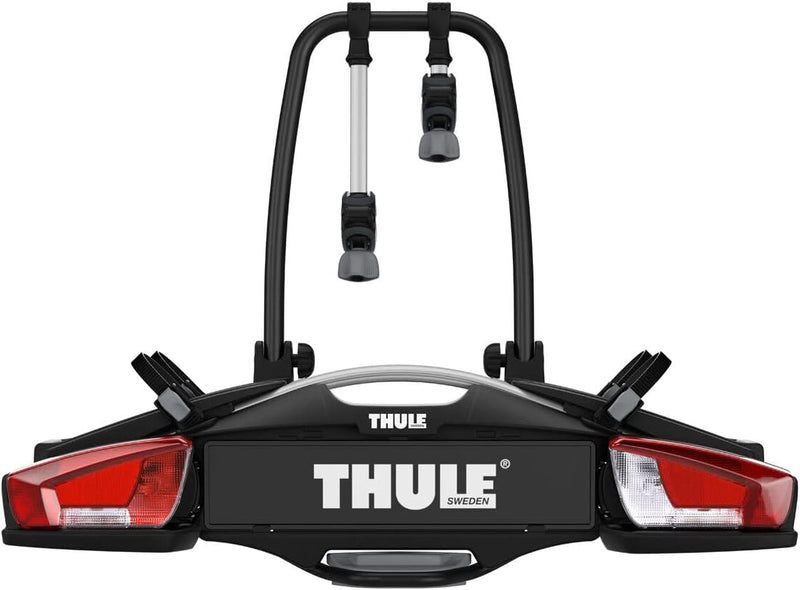 Thule 924001 VelcoCompact für 2 Fahrräder, für E-Bikes geeignet, Fahrradträger für die Anhängerkuppl