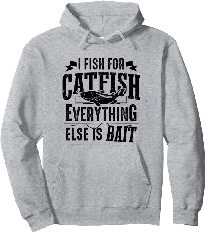 Wels Fischen Angler Welsfischer Waller Angeln Herren Pullover Hoodie