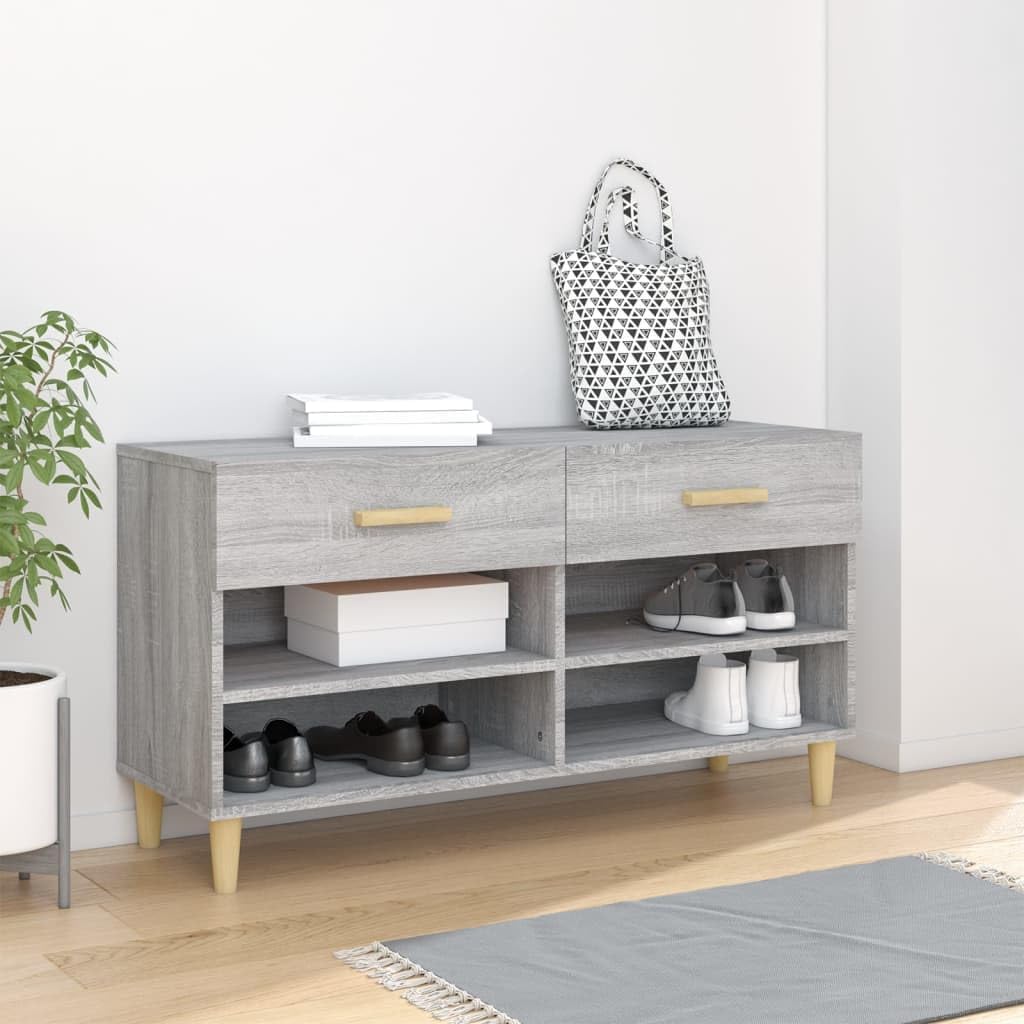 vidaXL Schuhschrank Schuhablage Schuhregal Schuhständer Schuhaufbewahrung Schuhorganizer Schuhkommod