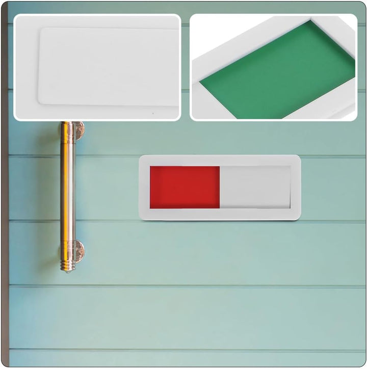 EXCEART 5 Stücke Frei Besetzt Schild Schiebeschild Türschild Klebeschild Raumschild Hängeschild Wand