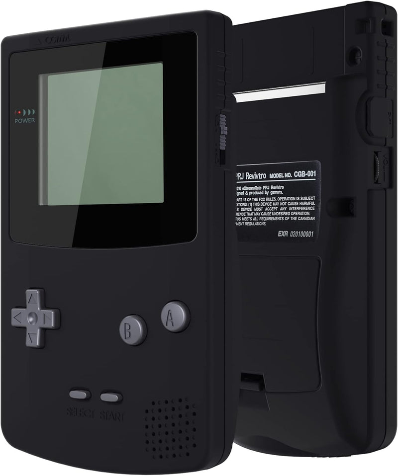 eXtremeRate IPS Ready Upgraded Case&Button für Gameboy Color, DIY-Ersatz Full Hülle Gehäuse Set für