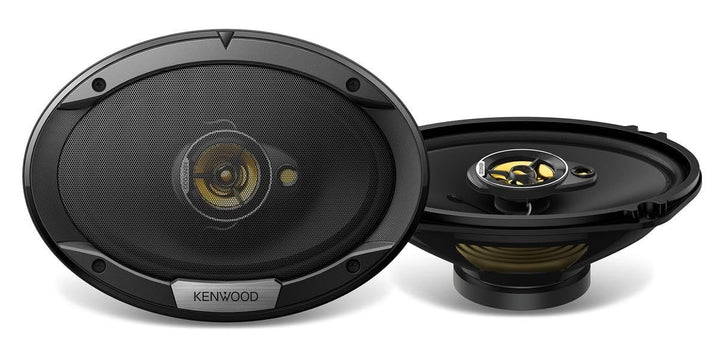 Kenwood KFC-S6976EX Ovaler 3-Wege-Lautsprecher, 2 Stück, schwarz
