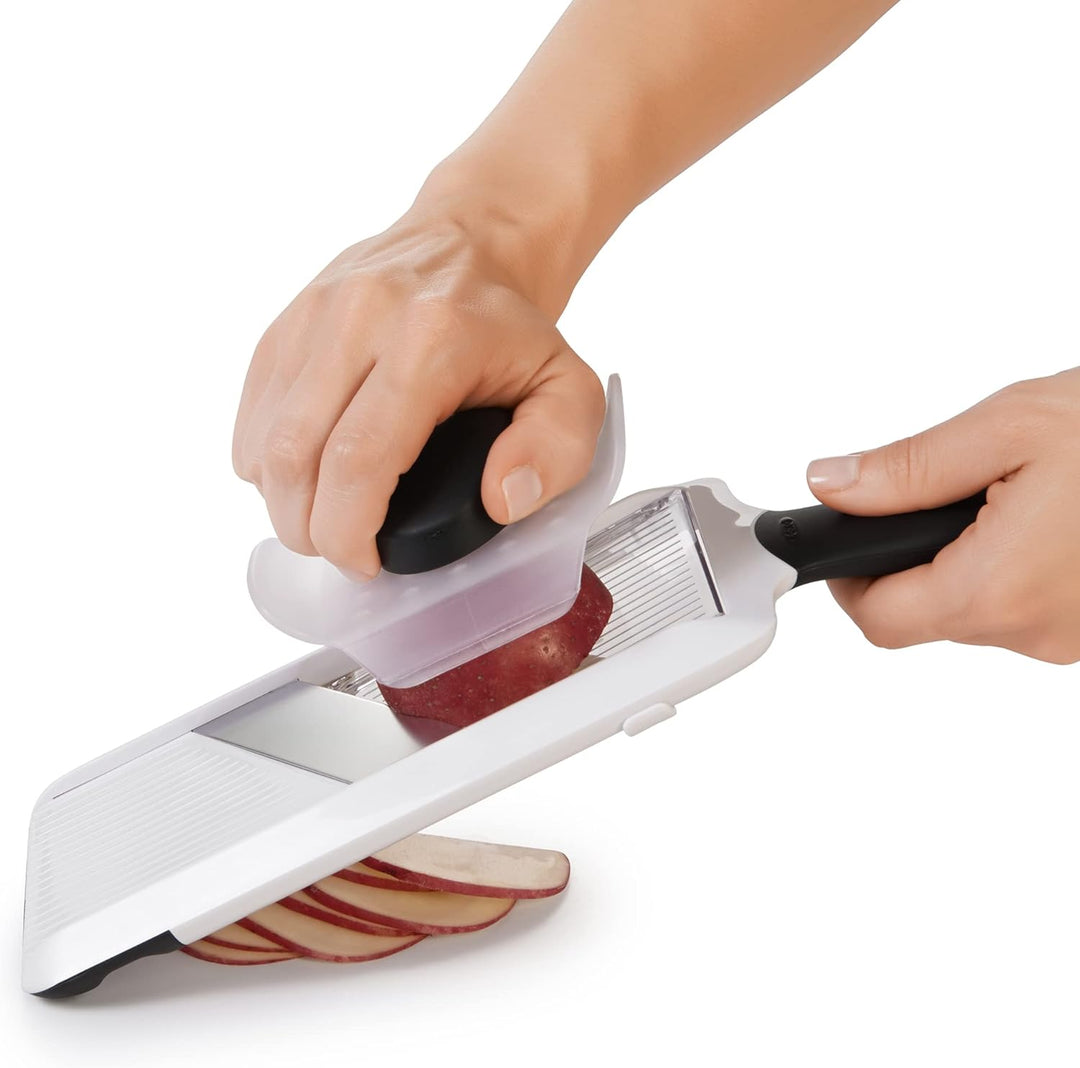 OXO Good Grips Gemüsehobel/Handhobel mit Edelstahlklinge Single Hand-Held, Single Hand-Held