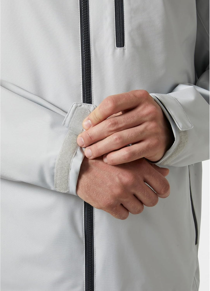 Helly Hansen Herren Crew Hooded Jacke Jacke (1er Pack) S Grauer Nebel 2.0, S Grauer Nebel 2.0