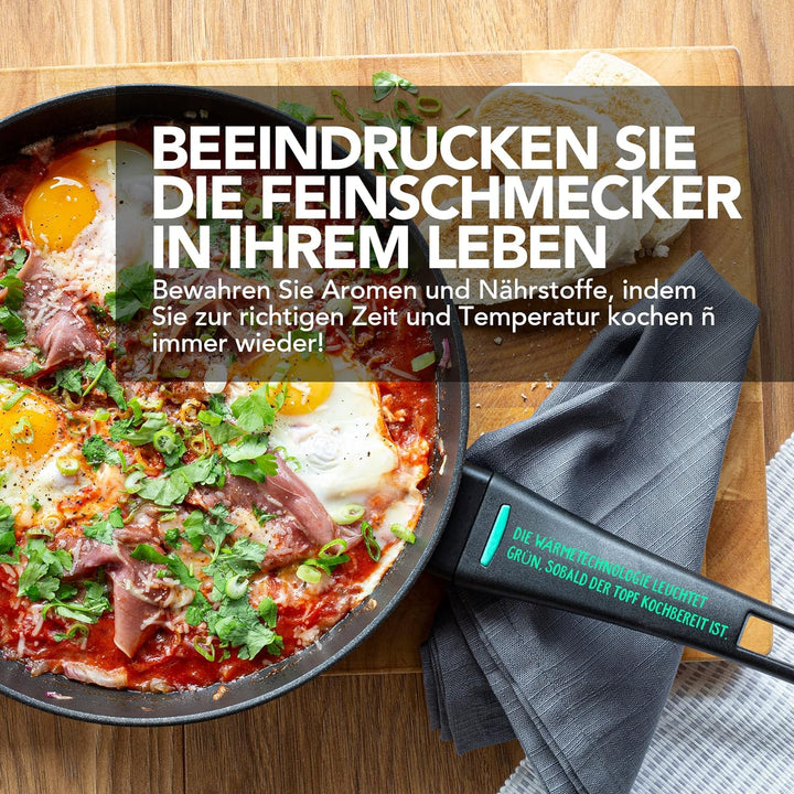Prestige Thermo Smart Induction Antihaftbeschichtete Wok-Pfanne, 28 cm Durchmesser 28cm Stirfry pan,
