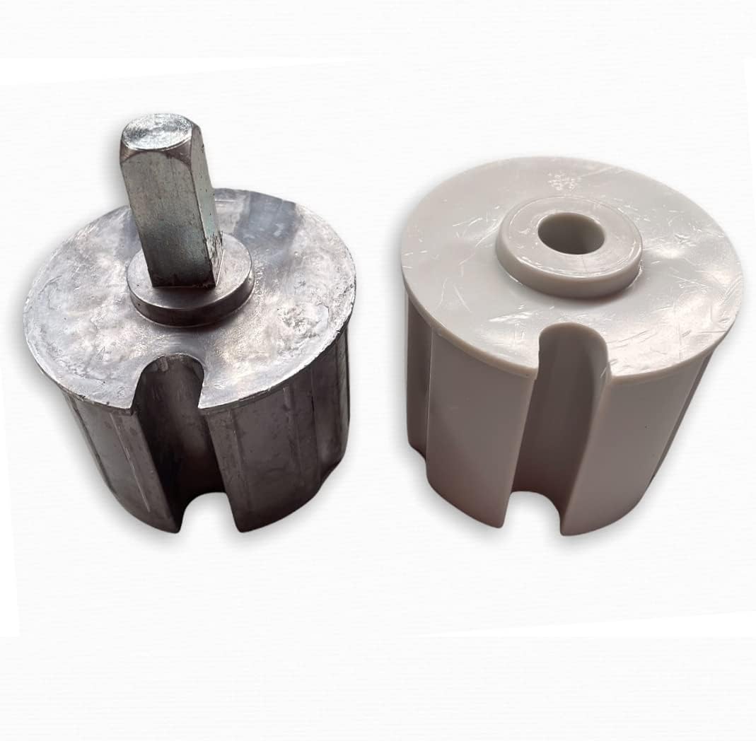 Hülsen-Set für Sonnensegel, Durchmesser 70 mm. 70.0 Millimeter, 70.0 Millimeter