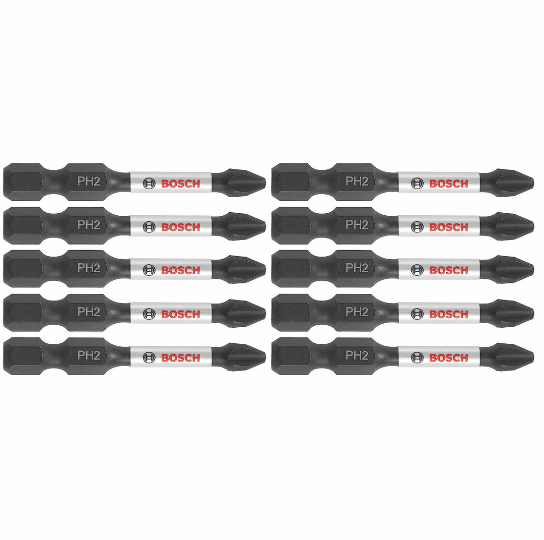 BOSCH ITPH22B Schraubendreher-Bit, 5,1 cm (2 Zoll), Kreuzschlitz, 2 2 In. Kreuzschlitz #2 Power Bits