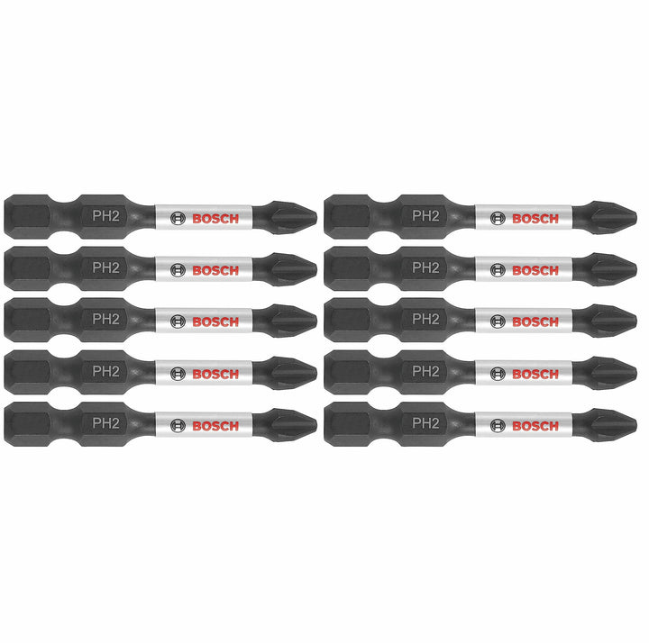 BOSCH ITPH22B Schraubendreher-Bit, 5,1 cm (2 Zoll), Kreuzschlitz, 2 2 In. Kreuzschlitz #2 Power Bits