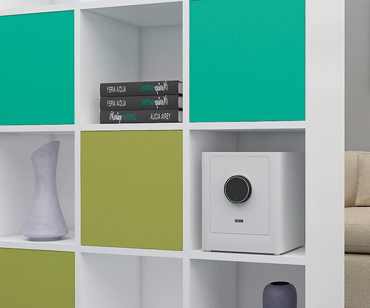 mySafe Premium 350 | elektronischer Schrank-Tresor | Zahlencode & Fingerscan | modernes Design | hoh