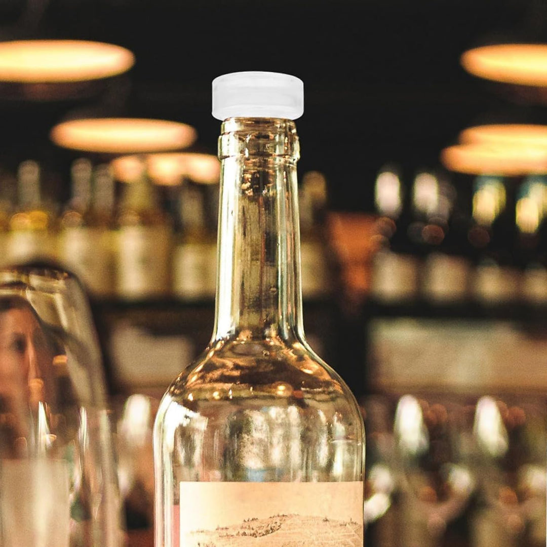 12 Stück Kork Wein Verschlussstopfen Glas Silikon Weinsparer Getränke flaschenverschluss Sektverschl
