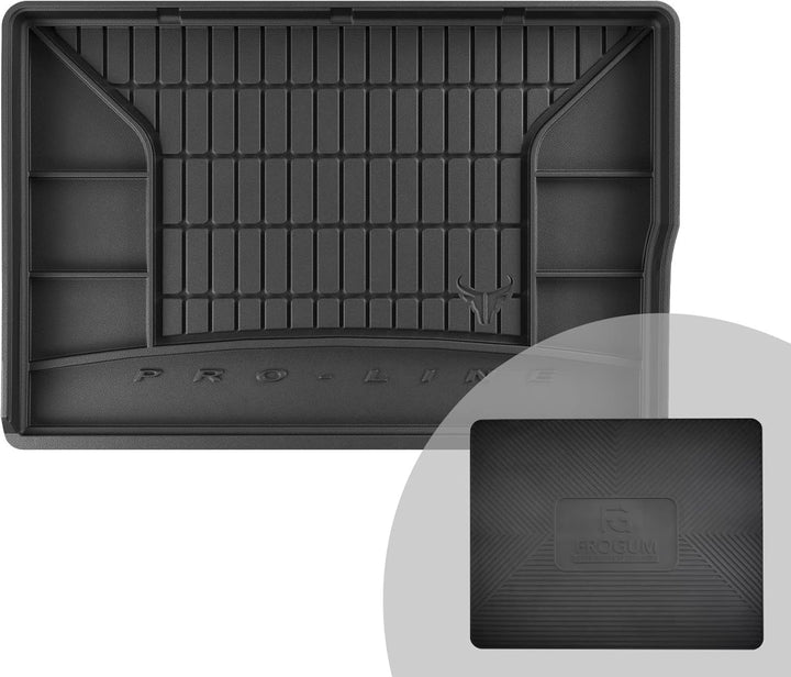 FROGUM ProLine 3D Gummimatte Exklusive Auto Kofferraummatte Kofferraumwanne für Opel Meriva B 2010-2