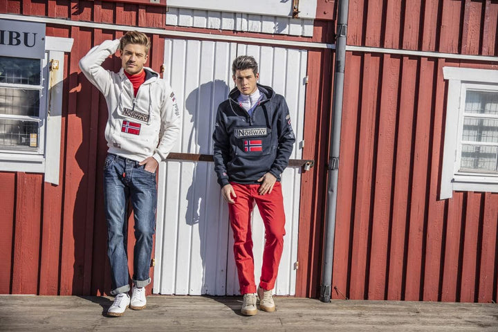 Geographical Norway Herren Gymclass Kapuzenpullover S Königsblau, S Königsblau
