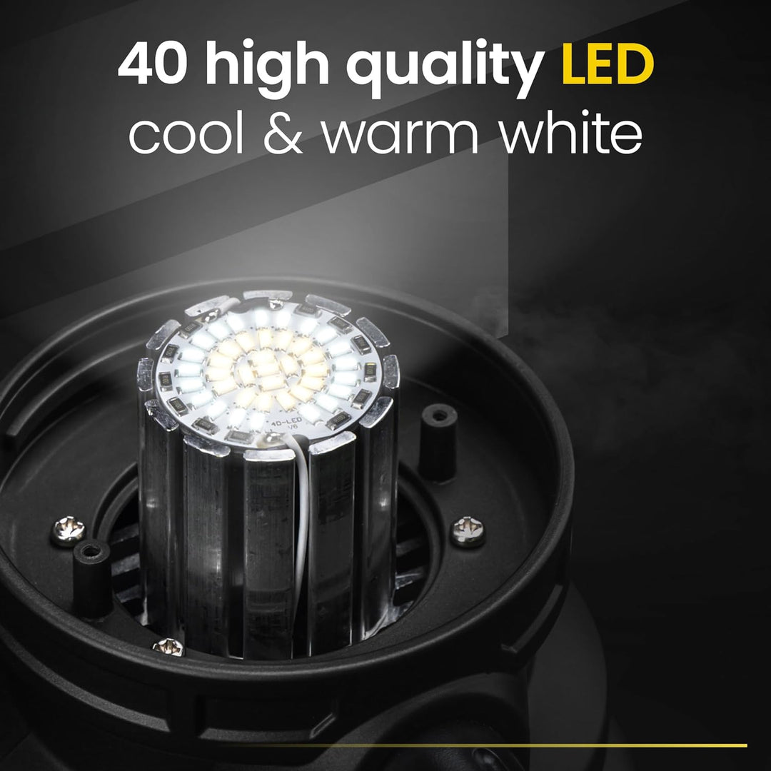 Favour LED Laterne Outdoor Lampe hell 1300 Lumen | Camping Lampe, IP64 wasserdicht, stossfest | Camp