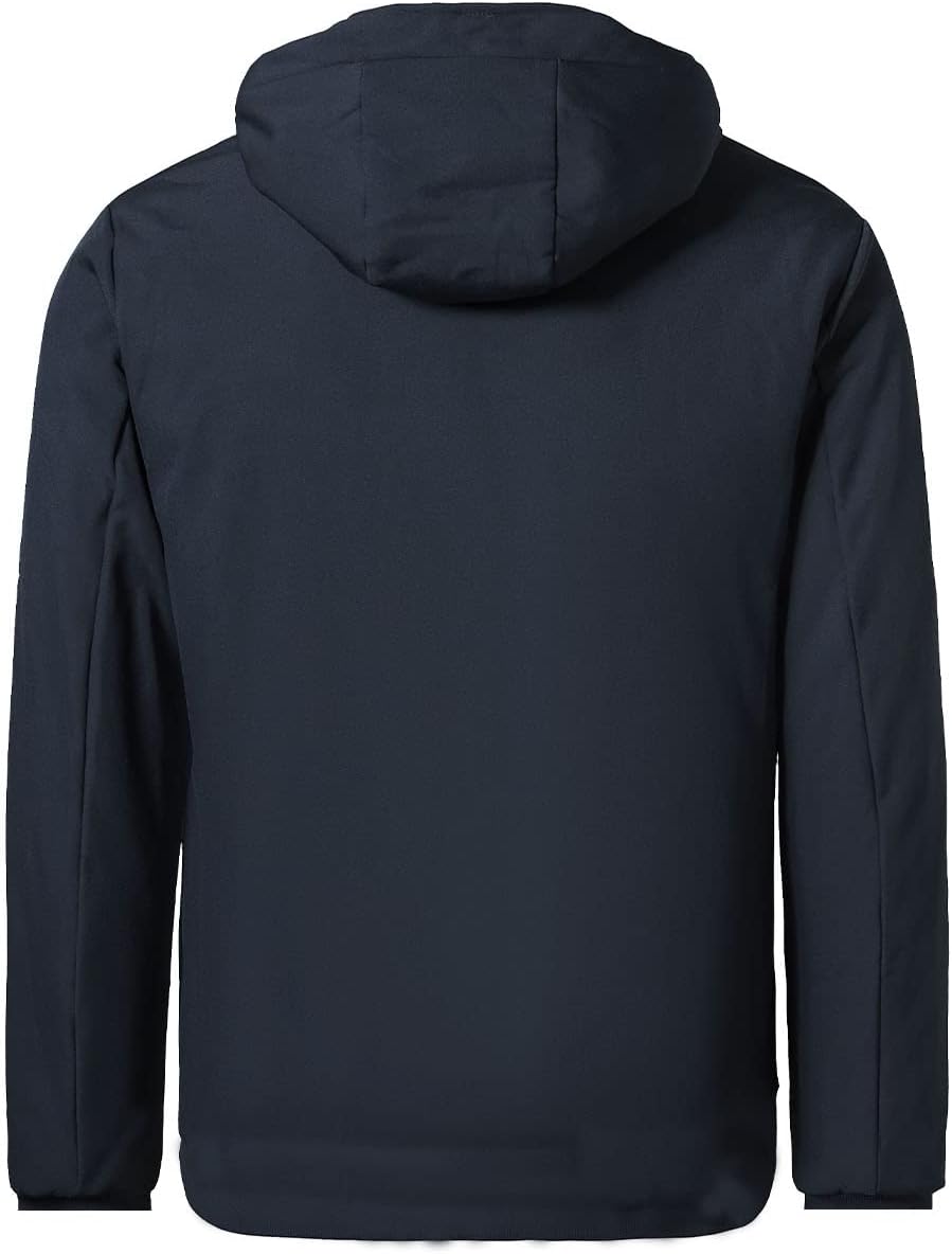 TONY BACKER Herren-Winterjacke, Softshelljacke, wasserdicht, winddicht, mit Kapuze, warme Jacke für